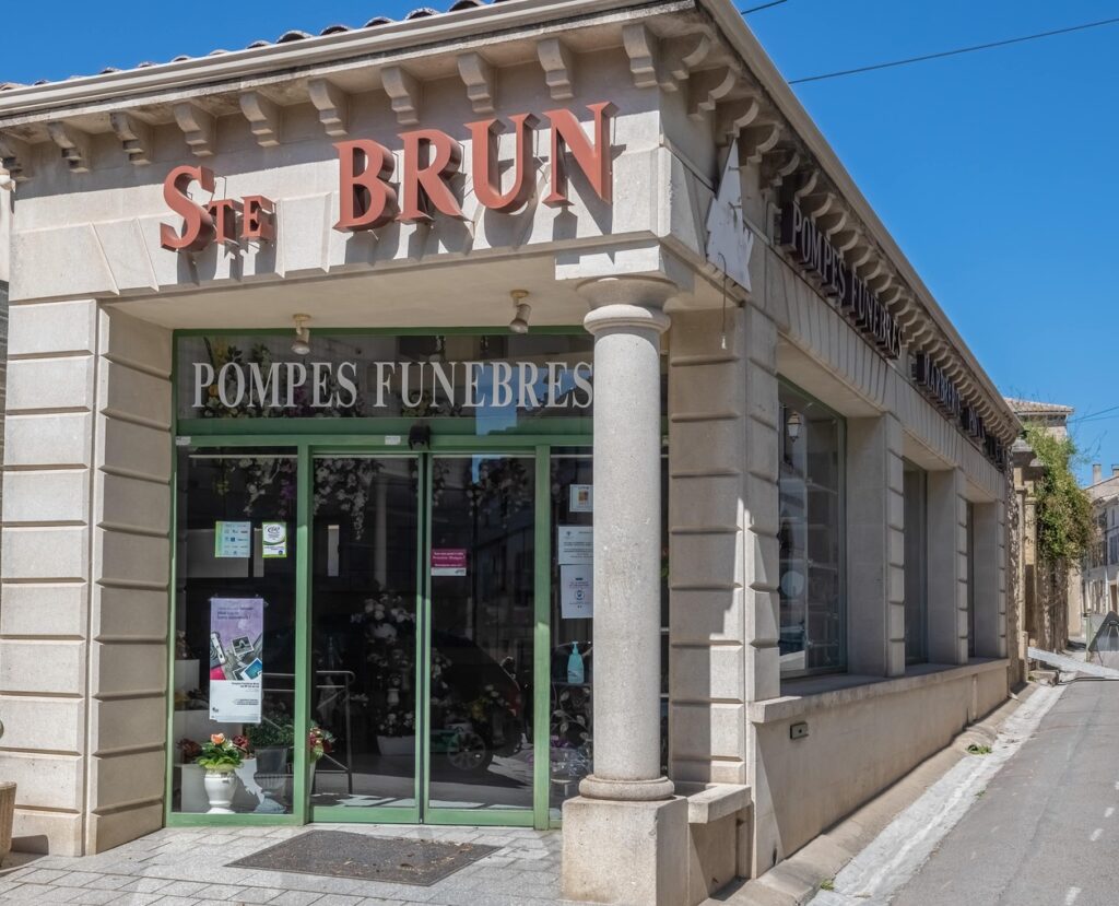 Avis De Décès Pompes Funèbres Brun Uzès